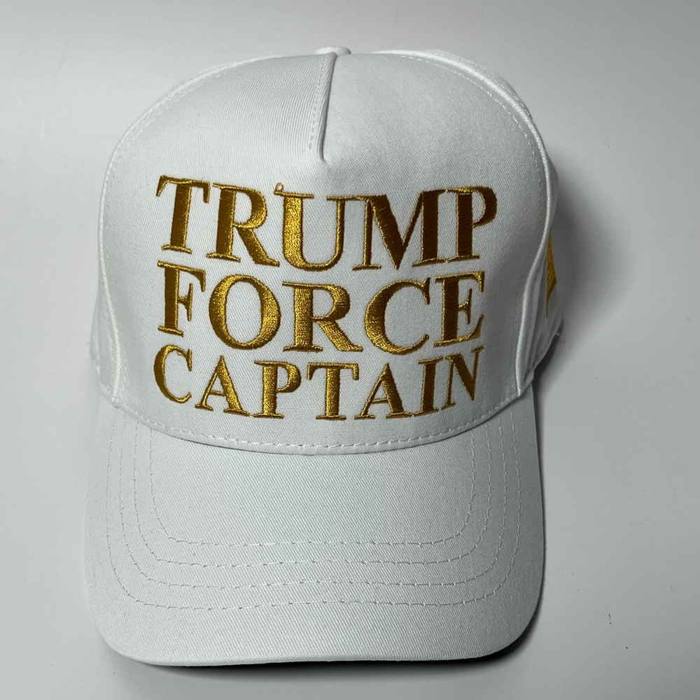 Official Donald Trump Force Captain Hat MAGA CaliFame Ultra RARE Campaign Cap
